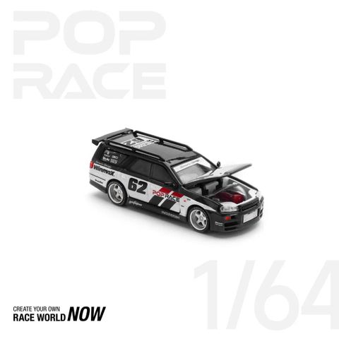  Poprace PR640211 NISSAN STAGEA SIM0N'S GARAGE #62 - BLACK 