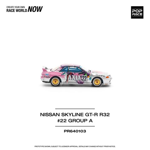  Xe Poprace PR640103 NISSAN SKYLINE GT-R R32 #22 AXIA GROUP A 