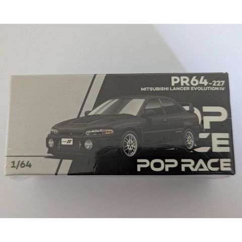  Xe POPRACE PR640227 MITSUBISHI LANCER EVOLUTION IV - PYRENEES BLACK PEARL 