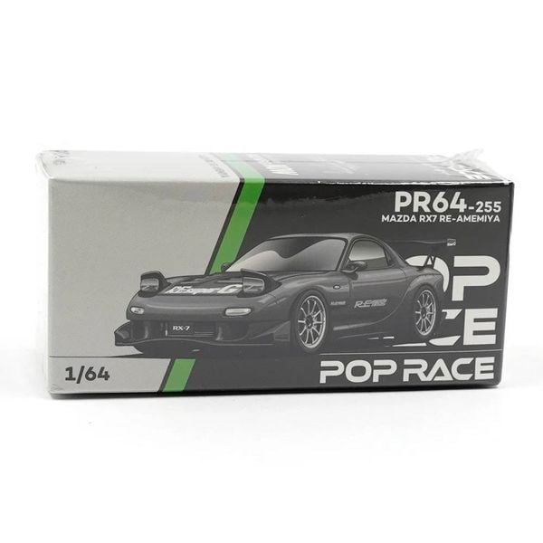 Poprace Diecast PR640255 MAZDA RX7 RE-AMEMIYA - GUN METAL