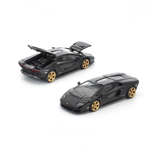  Mô hình xe Pop Race PR640341 LAMBORGHINI COUNTACH LPI 800-4 DEEP BLACK 