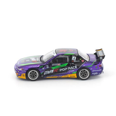  Xe mô hình Pop Race PR640432 PANDEM S13 EVA RT TEST TYPE-01 