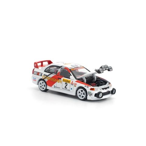 Mô hình xe Pop Race PR640402 MITSUBISHI LANCER EVOLUTION IV - 1998 MONTE CARLO RALLY 