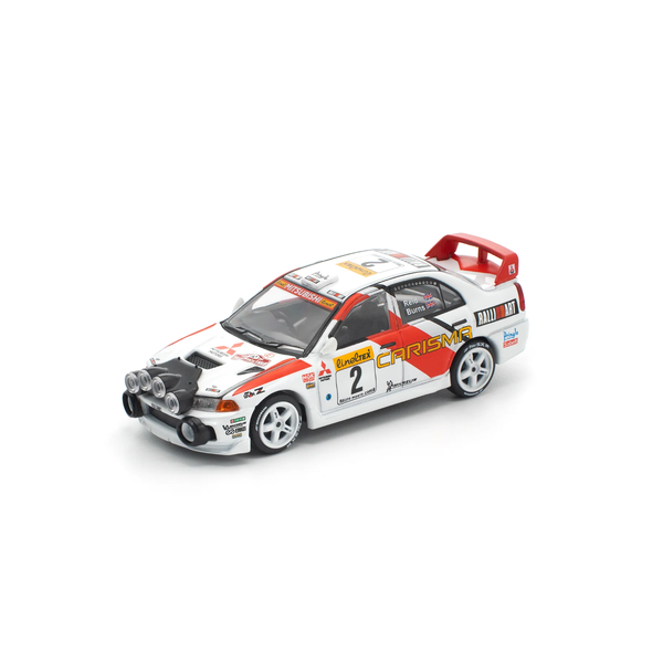  Mô hình xe Pop Race PR640402 MITSUBISHI LANCER EVOLUTION IV - 1998 MONTE CARLO RALLY 