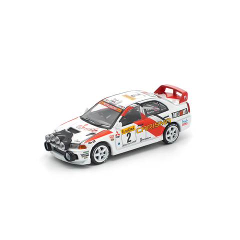  Mô hình xe Pop Race PR640402 MITSUBISHI LANCER EVOLUTION IV - 1998 MONTE CARLO RALLY 