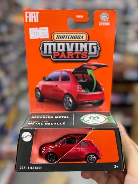  JBW93 Siêu xe MATCHBOX Fiat 500e 2021 