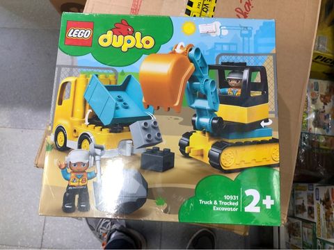  Lego duplo 10931 - Xe Tải & Xe Xúc Của Bé 