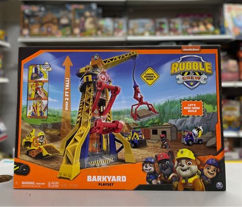  6067015 Rubble & Crew Rubble Barkyard Toy Vehicle Playset 