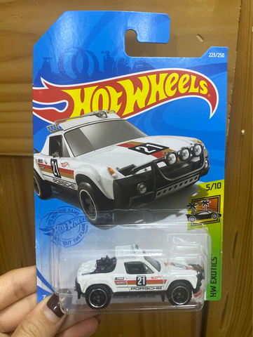 Mô hình xe Hot Wheels Basic Car Porsche 914 Safari HCM59 