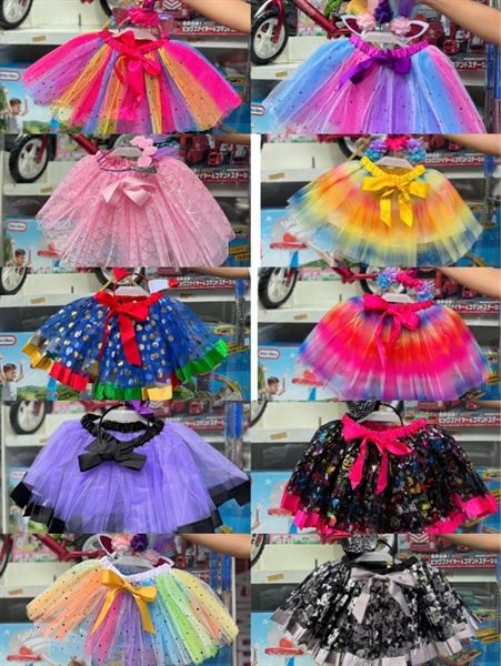  Chân váy nhiều màu cho bé gái 