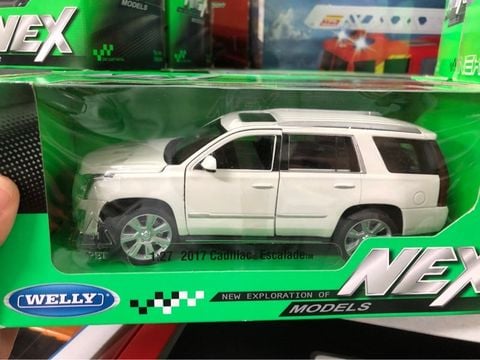 Mô hình xe Cadillac Escalade 1:24 Welly- 24084W-Cream 