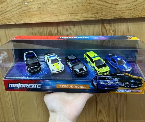  8503105001 Bộ 5 Đồ Chơi Xe Mô Hình MAJORETTE Rescue World 5 Pieces Giftpack 