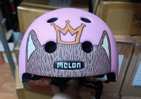  MBH Toddler - Melon helm Toddler Robin en Miez 