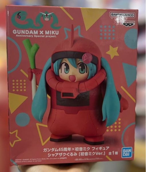  GUNDAM 45TH×HATSUNE MIKU FIGURE CHAR'S ZAKU COSTUME [HATSUNE MIKU VER.] 