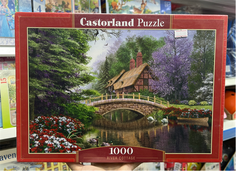  C102365 Xếp hình puzzle River Cottage 1000 mảnh Castroland 