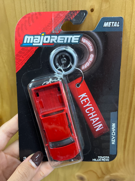  8506000000SH3 Đồ Chơi Xe Mô Hình MAJORETTE Keychain - Toyota Hilux Revo (đỏ) 