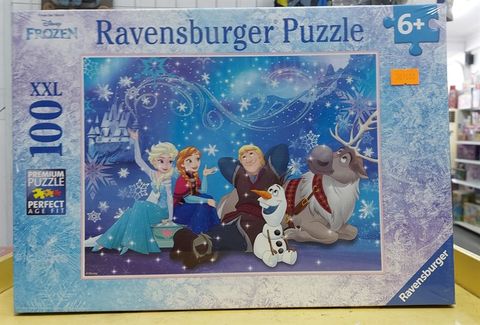  RV10911 1 Xếp hình puzzle DFZ: Frozen-Ice magic 100 mảnh Ravensburger 