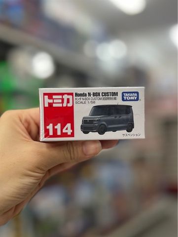  TOMICA 114 HONDA N-BOX CUSTOM ( Đen) 