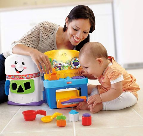  Bộ bếp nấu ăn BMG83 Fisher Price Learning Kitchen (6 - 36 Months) 