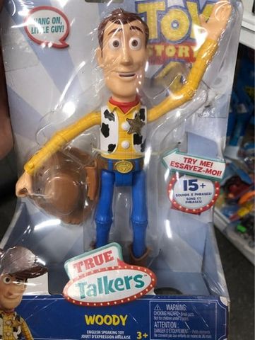 Disney Pixar 23win222 4 True Talkers Figure Woody 