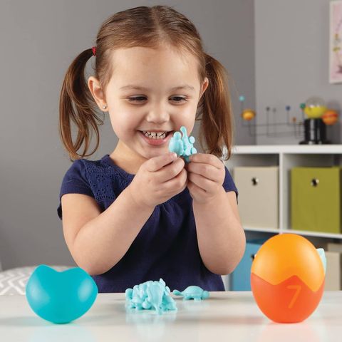  LER1768 Bộ học toán cùng những chú khủng long - Counting Dino-Sorters Math Activity Set 