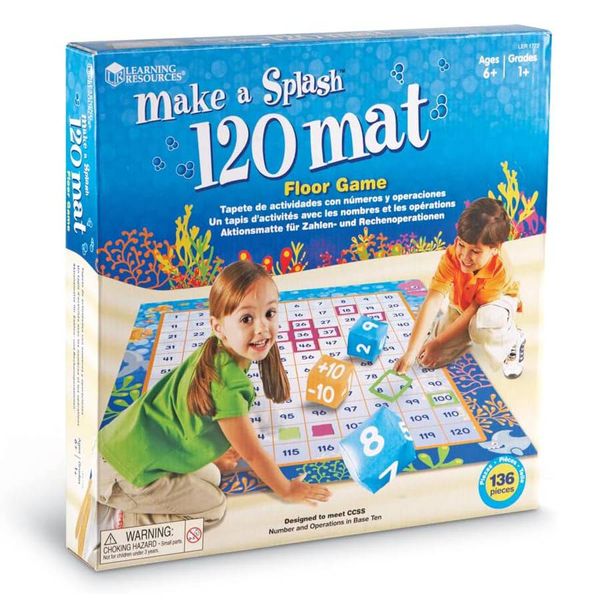 LER1772 Trò chơi thảm số 1-120 - Make a Splash™ 120 Mat Floor Game