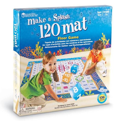  LER1772 Trò chơi thảm số 1-120 - Make a Splash™ 120 Mat Floor Game 