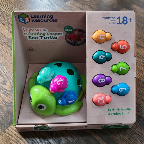  Đồ Chơi Rùa Biển Đếm Hình LER3609 Seymour the Counting Shapes Sea Turtle™ 