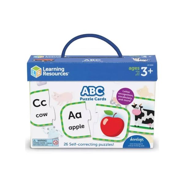 LER6085 Learning Resources 23win08 com học chữ cái - ABC Puzzle Cards