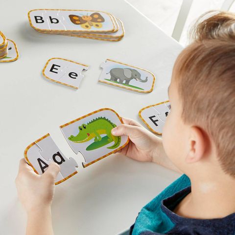  LER6089 Learning Resources Bộ học bảng chữ cái - Alphabet Puzzle Cards 