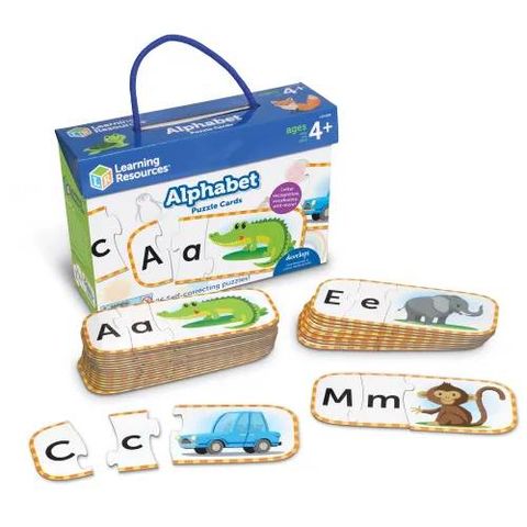  LER6089 Learning Resources Bộ học bảng chữ cái - Alphabet Puzzle Cards 