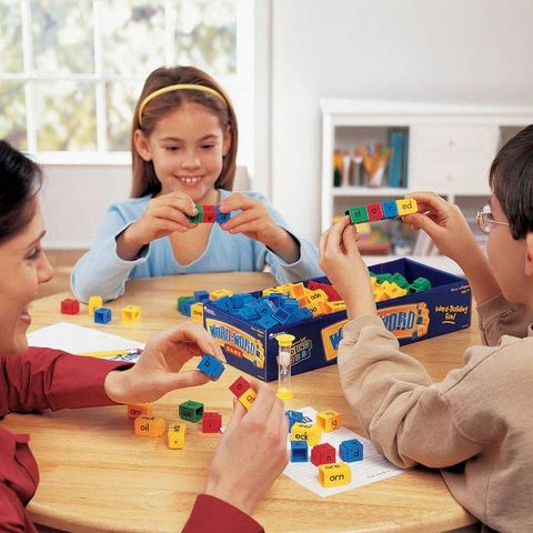  LER7180 Bộ lắp ghép và học Phonics - Reading Rods® Word for Word® Phonics Word Building Game 