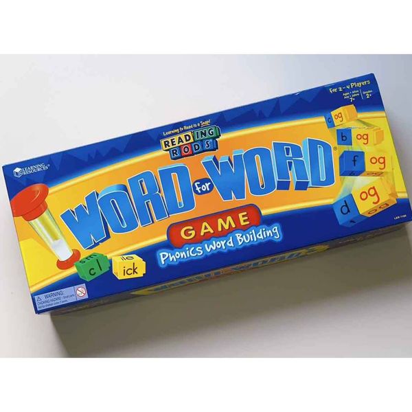 Reading Rods® Word for Word® Phonics Word Building Game