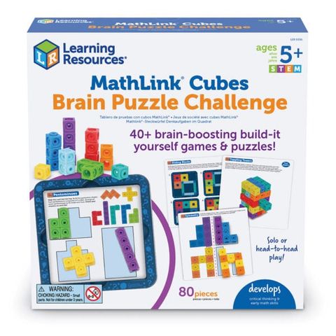  Bộ học toán LER9336 MathLink Cubes Brain Puzzle Challenge 
