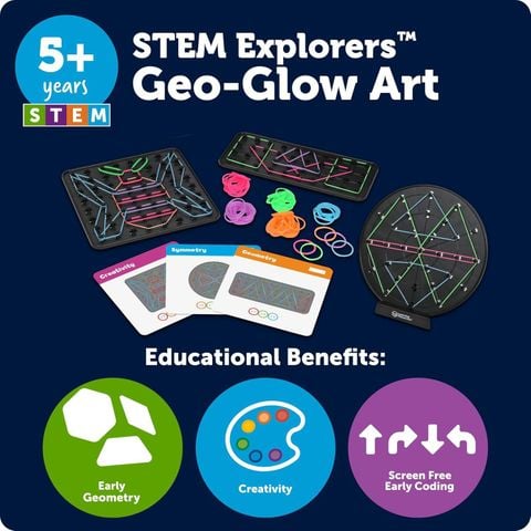  Đồ chơi phát sáng LER9466 STEM Explorers™ Geo-Glow Art 