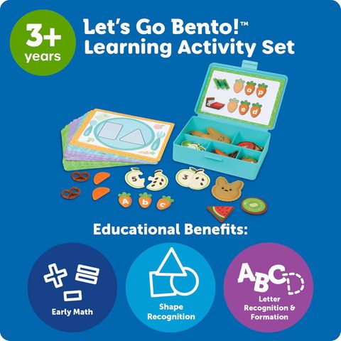  Bộ học toán LER9800 Let's Go Bento! Learning Activity Set 