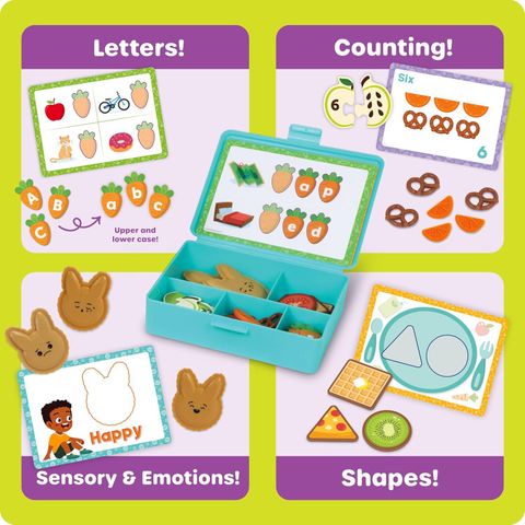  Bộ học toán LER9800 Let's Go Bento! Learning Activity Set 