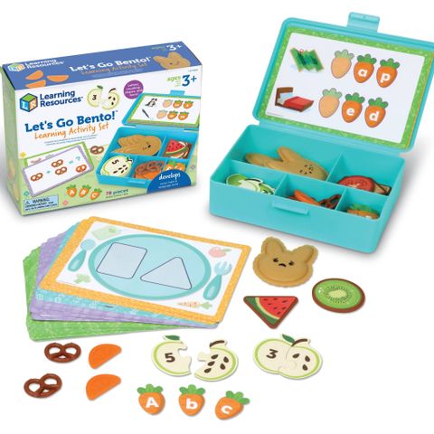  Bộ học toán LER9800 Let's Go Bento! Learning Activity Set 