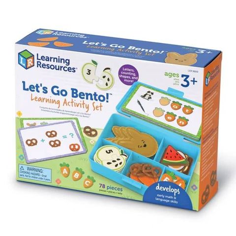  Bộ học toán LER9800 Let's Go Bento! Learning Activity Set 