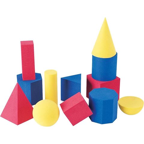 LER6120 Bộ hình học không gian 3D mềm - Hands-On Soft™ Geometric Solids 