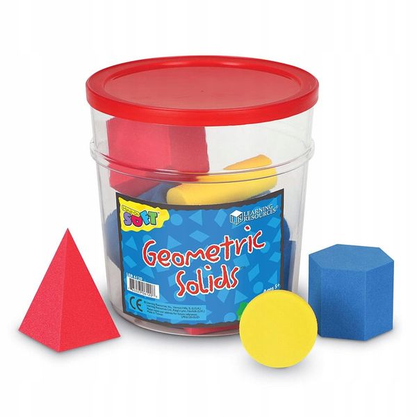 LER6120 Bộ hình học không gian 3D mềm - Hands-On Soft™ Geometric Solids