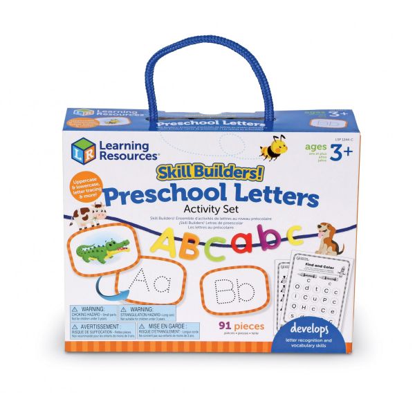 Learning Resources Skill Builders Alphabet Letters for Preschoolers cho tại 23win 3+