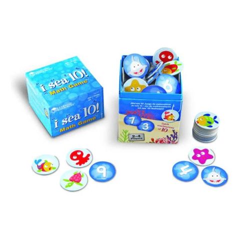  LER1771 Learning Resources Bộ đồ chơi toán học - I Sea 10!™ Math Game 