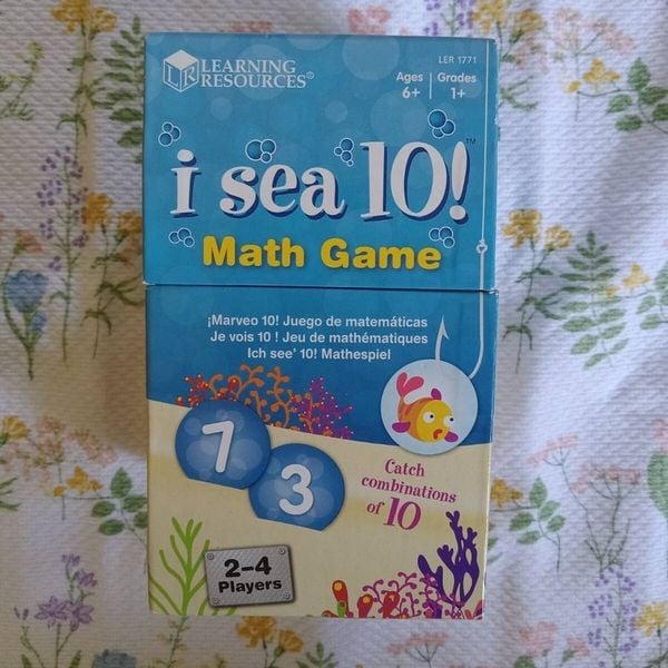 LER1771 Learning Resources 23win08 com toán học - I Sea 10!™ Math Game