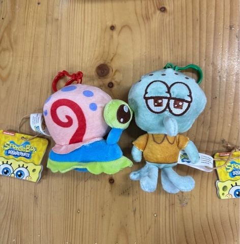 109491009051 Đồ Chơi Sưu Tầm SIMBA TOYS Spongebob Keyrings 10cm 