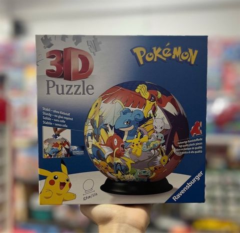  117857 - Ravensburger 3D Puzzle Ball Pokemon 72 Pieces 