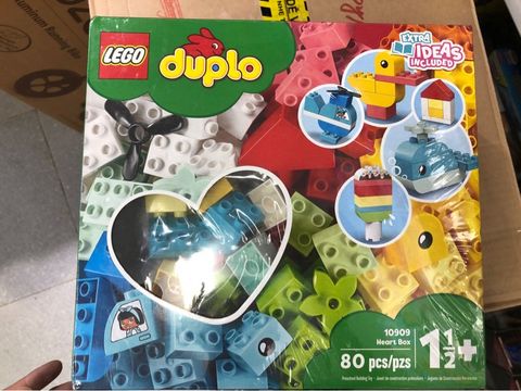  LEGO DUPLO Classic Heart Box 10909 First Building Playset 