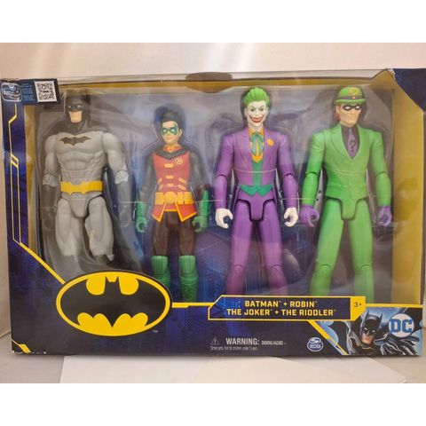  Bộ 4 nhân vật DC Batman 30 cm Action Figures Set of 4 