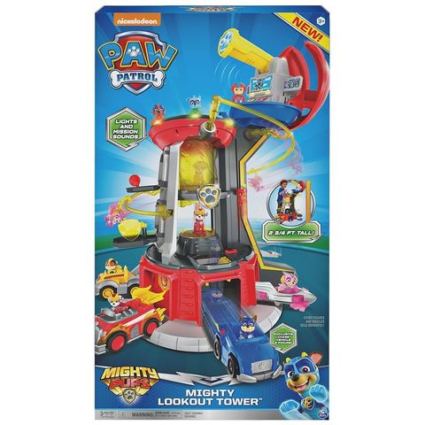  Đài quan sát PAW Patrol Mighty Pups Super PAWs Lookout Tower Playset 