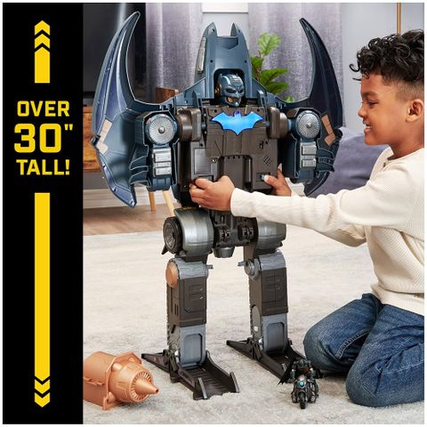  Bộ đồ chơi DC Batman Gotham City Guardian 4-in-1 Playset 30” Lights & Sounds 